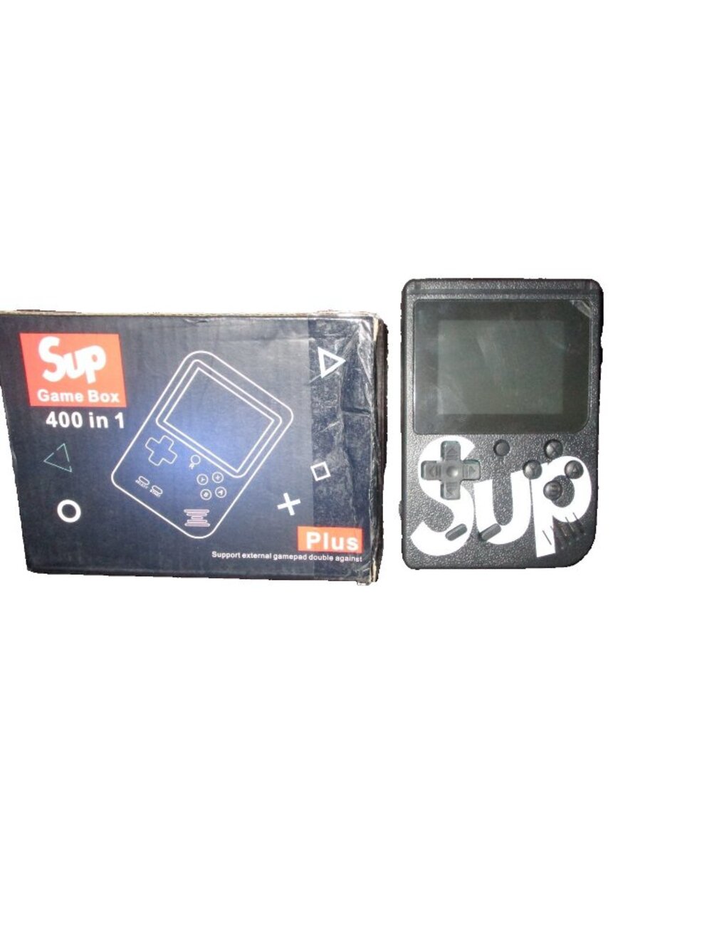 SUP Game Box 400 in 1 Plus Arcade Color Black Battery & USB Charger Not Included